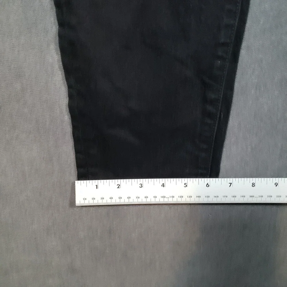 Abercrombie & Fitch Athletic Slim Jeans Mens 28x28 Black Signature Stretch Denim